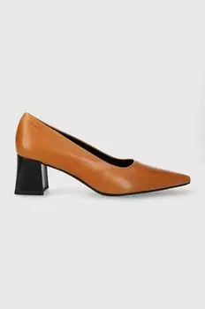 Кожаные туфли ALTEA Vagabond Shoemakers, коричневый