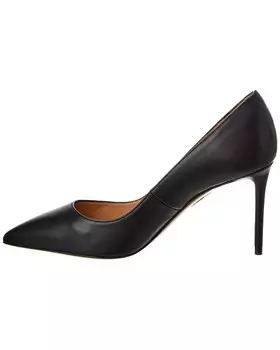 Кожаные туфли Aquazzura Purist 85, черный