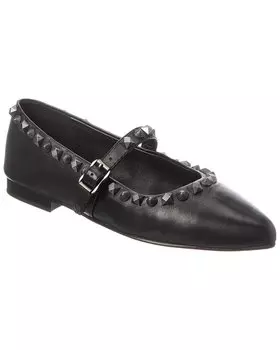 Кожаные туфли Beatnik Ash Flat, черный