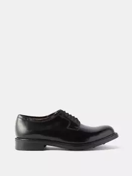 Кожаные туфли дерби camden Grenson, черный