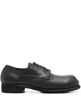 Кожаные туфли дерби Guidi, черный