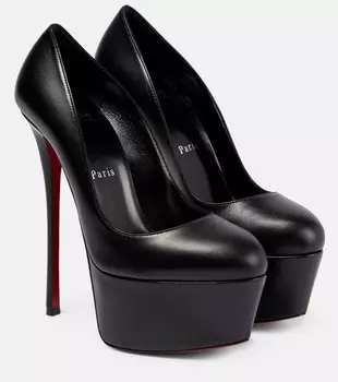 Кожаные туфли Dolly 160 Christian Louboutin, черный