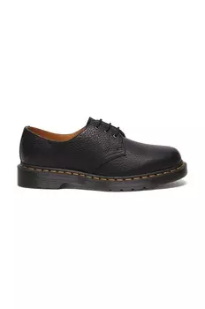 Кожаные туфли Dr. Martens 1461, черный