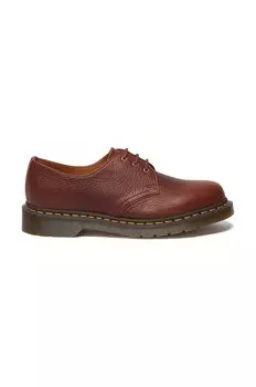 Кожаные туфли Dr. Martens 1461, коричневый