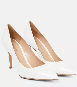 Кожаные туфли Gianvito 85 Gianvito Rossi, белый