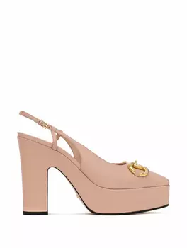 Кожаные туфли Horsebit Gucci