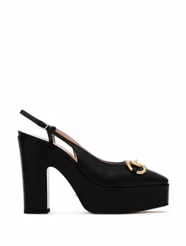 Кожаные туфли Horsebit Gucci