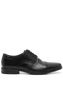 Кожаные туфли Howard Cap Clarks, черный