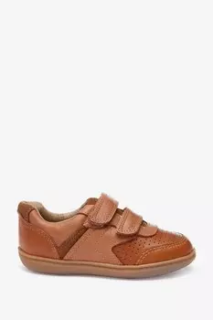 Кожаные туфли Little Luxe Next, коричневый