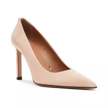 Кожаные туфли на шпильке Janet Pump90 Boss, бежевый