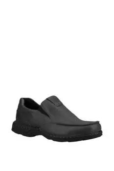Кожаные туфли "Ронни" Hush Puppies, черный