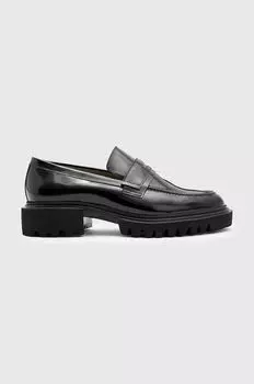 Кожаные туфли Vinni AllSaints, черный