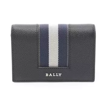 Кожаный чехол для визиток Bally Navy