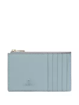 Кожаный держатель карт Furla, синий