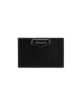 Кожаный кошелек Antigona Bifold Givenchy, черный