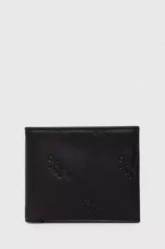 Кожаный кошелек Calvin Klein Jeans, черный