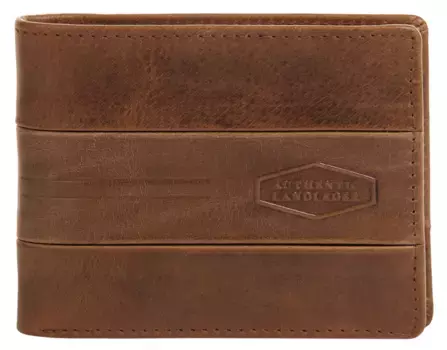 Кожаный кошелек Country, натуральная кожа Landleder, цвет Cognac