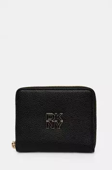Кожаный кошелек Dkny, черный