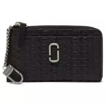 Кожаный кошелек DTM с монограммой Marc Jacobs, черный