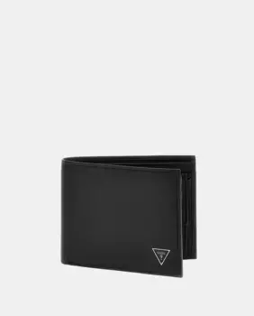 Кожаный кошелек Firenze Guess, цвет Negro