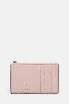 Кожаный кошелек Furla, розовый