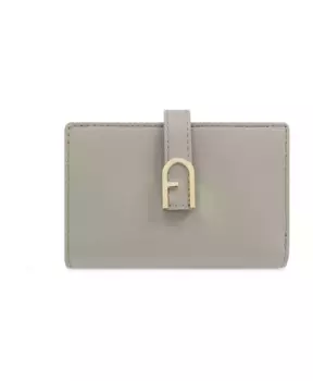 Кожаный кошелек Furla, серый
