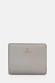 Кожаный кошелек Furla, серый