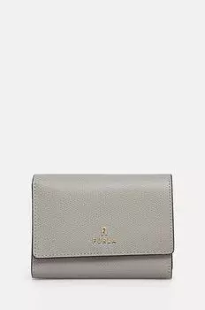 Кожаный кошелек Furla, серый