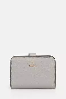 Кожаный кошелек Furla, серый