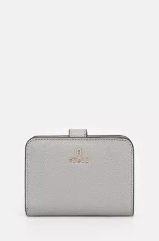 Кожаный кошелек Furla, серый
