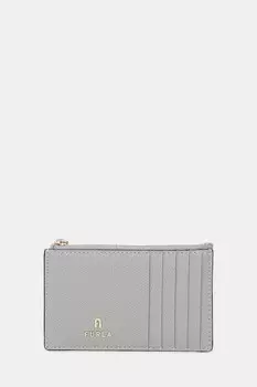 Кожаный кошелек Furla, серый