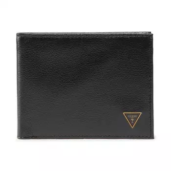Кожаный кошелек Guess Scala Large, черный