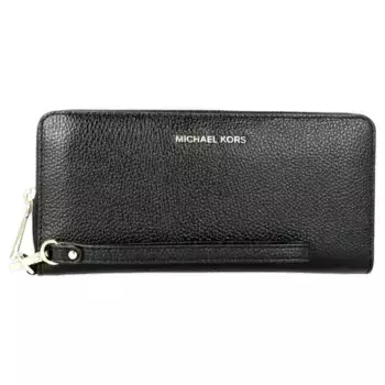 Кожаный кошелек Jet Set Michael Kors, черный