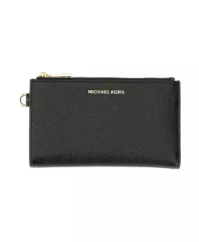Кожаный кошелек Jet Set Michael Kors, черный
