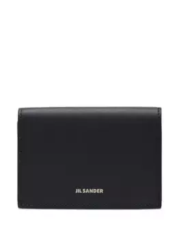 Кожаный кошелек JIL SANDER, черный