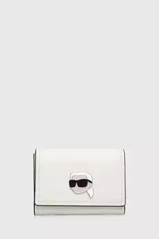 Кожаный кошелек Karl Lagerfeld, белый