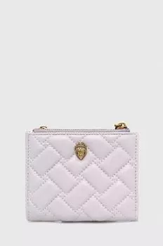 Кожаный кошелек Kurt Geiger London, фиолетовый