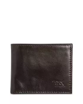 Кожаный кошелек Leeston Dunsandel Road двойного сложения Rodd & Gunn, цвет Brown