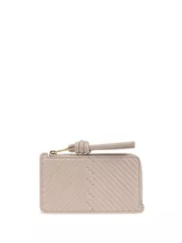 Кожаный кошелек LOEWE, серый