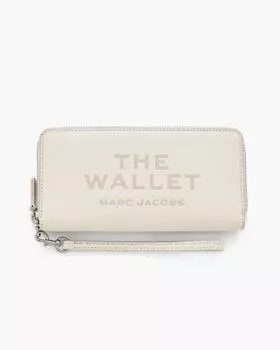 Кожаный кошелек Marc Jacobs, цвет Cotton