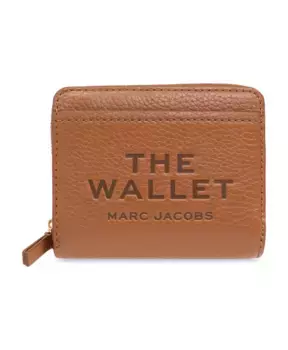 Кожаный кошелек Marc Jacobs, коричневый