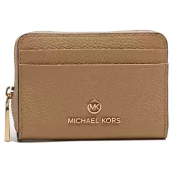 Кожаный кошелек Michael Kors, бежевый