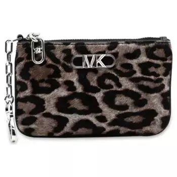 Кожаный кошелек Michael Kors, бежевый