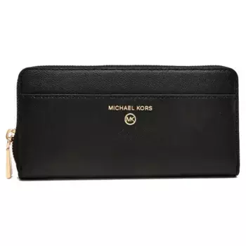Кожаный кошелек Michael Kors, черный