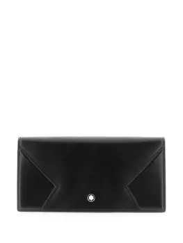Кожаный кошелек Montblanc, черный