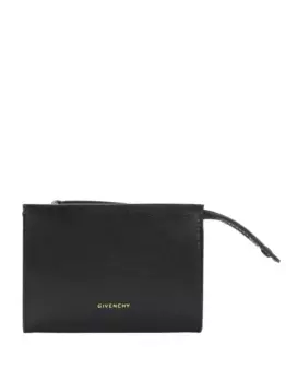 Кожаный кошелек на молнии Givenchy, черный