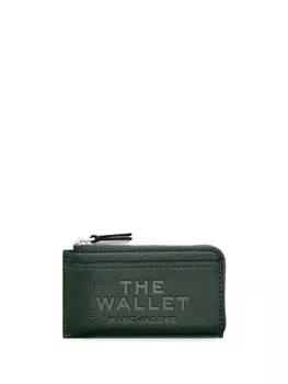 Кожаный кошелек на молнии Marc Jacobs, зеленый