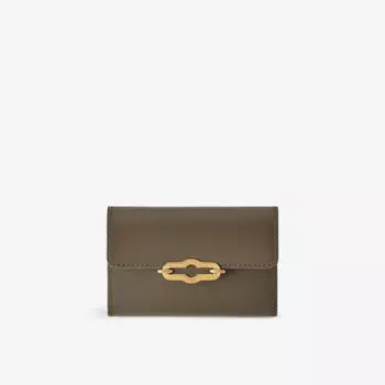 Кожаный кошелек Pimlico Mulberry, зеленый