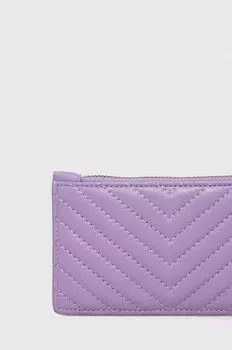 Кожаный кошелек Pinko, фиолетовый