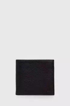 Кожаный кошелек Polo Ralph Lauren, черный